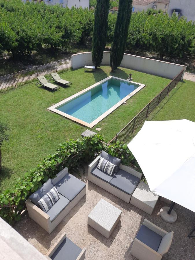 La Villa l Orangerie Vallabregues Bagian luar foto