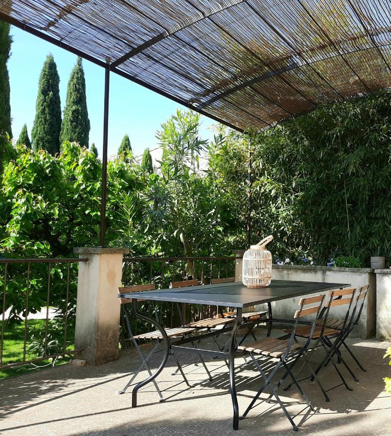 La Villa l Orangerie Vallabregues Bagian luar foto